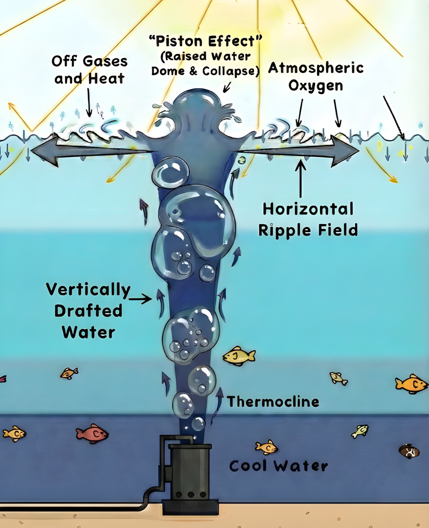 How the Big Bubble Circulation Pump Works